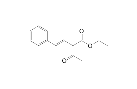 Ethyl (E)-2-acetyl-4-phenylbut-3-enoate