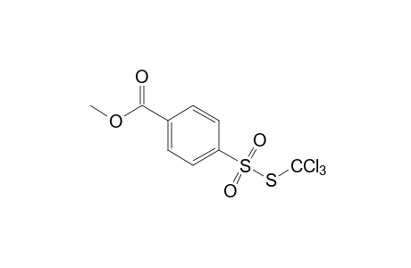 p-(thiosulfo)benzoic acid, methyl S-(trichloromethyl)ester
