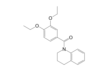 1-(3,4-Diethoxybenzoyl)-1,2,3,4-tetrahydroquinoline