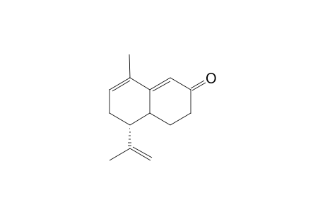 8-Isopropenyl-5-methyl-1,7,8,8a-tetrahydronaphthalo-4,5-dien-3(2H)-one