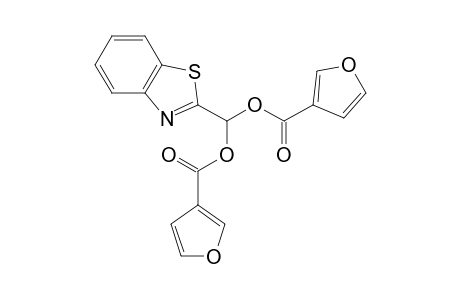 [1,3-benzothiazol-2-yl(furan-3-carbonyloxy)methyl] furan-3-carboxylate