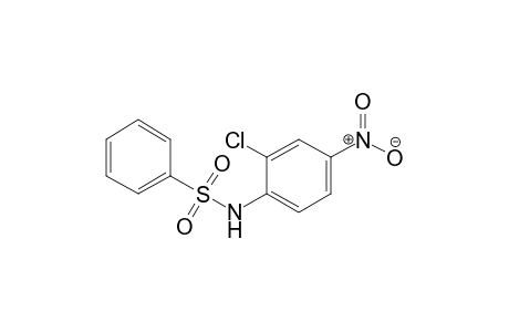 Benzenesulfonamide, N-(2-chloro-4-nitrophenyl)-