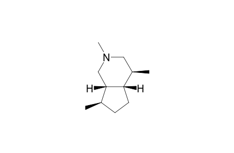 (4S,4aS,7R,7aS)-2,4,7-trimethyl-1,3,4,4a,5,6,7,7a-octahydro-2-pyrindine