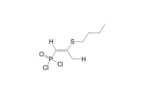 (E)-2-BUTYLTHIO-1-PROPENYLDICHLOROPHOSPHONATE
