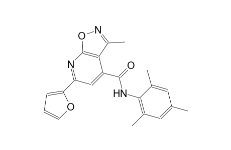 isoxazolo[5,4-b]pyridine-4-carboxamide, 6-(2-furanyl)-3-methyl-N-(2,4,6-trimethylphenyl)-