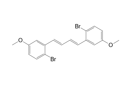 1,4-Bis[2-bromo-5-methoxyphenyl]-1,3-butadiene