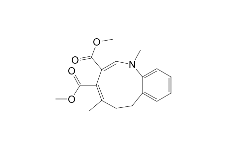 (2E,4E)-1,5-dimethyl-6,7-dihydro-1-benzazonine-3,4-dicarboxylic acid dimethyl ester