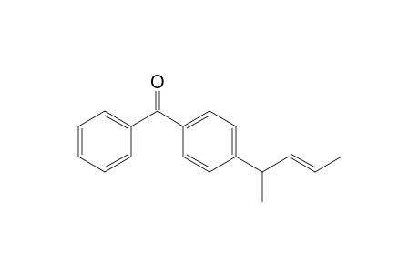 [4-[(E)-1-methylbut-2-enyl]phenyl]-phenyl-methanone