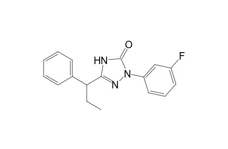 3-(alpha-ethylbenzyl)-1-(m-fluorophenyl)-delta^2-1,2,4-triazolin-5-one