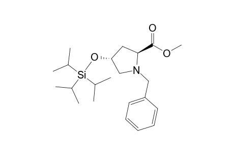 (2S,4R)-1-Benzyl-4-[(triisopropylsilyl)oxy]-2-methoxycarbonylpyrrolidine