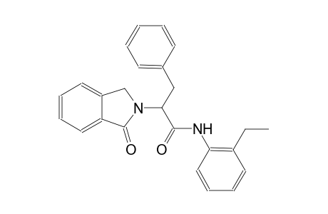 1H-isoindole-2-acetamide, N-(2-ethylphenyl)-2,3-dihydro-1-oxo-alpha-(phenylmethyl)-, (alpha~2~S)-