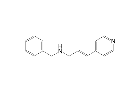 (E)-N-benzyl-3-(4-pyridyl)prop-2-en-1-amine