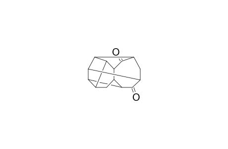 4,1,3-Ethanediylidenecyclopenta(cd,gH)pentalene-6,7(1H)-dione, decahydro-