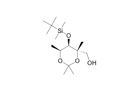 [(4S,5R,6S)-5-(tert-Butyldimethylsiloxy)-2,2,4,6-tetramethyl-1,3-dioxolan-4-yl]methanol