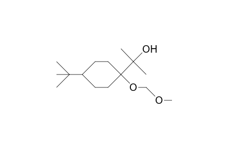 cis-4-tert-Butyl-1-(1-hydroxy-1-methyl-ethyl)-1-methoxymethoxy-cyclohexane