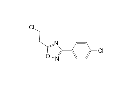 1,2,4-Oxadiazole, 5-(2-chloroethyl)-3-(4-chlorophenyl)-