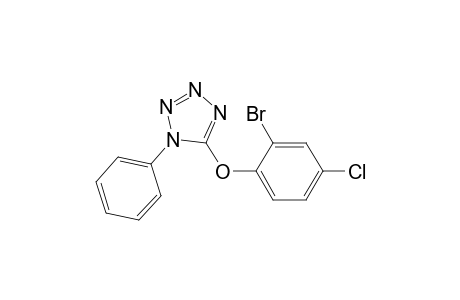5-(2-bromanyl-4-chloranyl-phenoxy)-1-phenyl-1,2,3,4-tetrazole