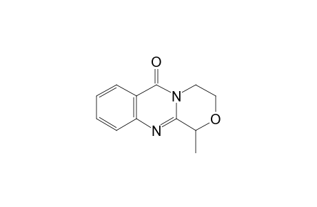 1-METHYL-3,4-DIHYDRO-(1H,6H)-[1,4]-OXAZINO-[3,4-B]-QUINAZOLIN-6-ONE