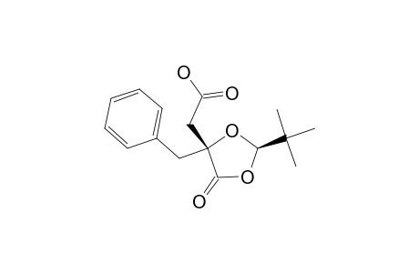 (2R,4R)-[4-BENZYL-2-TERT.-BUTYL-5-OXO-1,3-DIOXOLAN-4-YL]-ACETIC-ACID