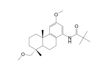 N-(12,19-dimethoxypodocarpa-8,11,13-trien-14-yl)-2,2-dimethylpropanamide