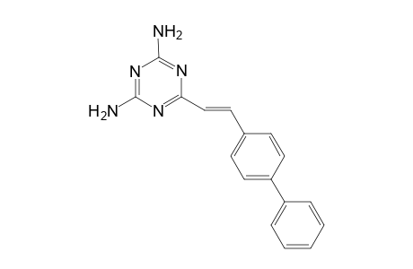 2,4-Diamino-(E)-6-[2-(4-biphenyl)ethenyl]-1,3,5-triazine