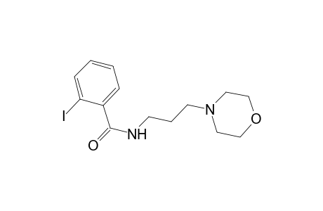 2-Iodo-N-[3-(4-morpholinyl)propyl]benzamide
