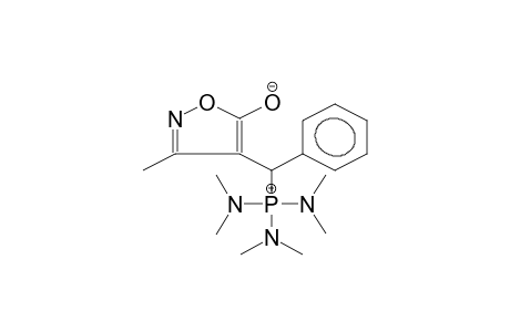 3-METHYL-4-(ALPHA-HEXAMETHYLTRIAMINOPHOSPHONIOBENZYL)-ISOXAZOL-5-OLATE