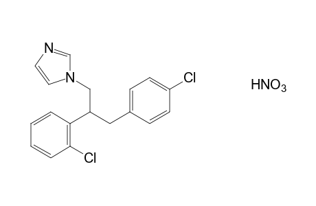 1-[2-(o-chlorophenyl)-3-(p-chlorophenyl)propyl]imidazole, mononitrate