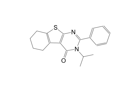 3-isopropyl-2-phenyl-5,6,7,8-tetrahydro[1]benzothieno[2,3-d]pyrimidin-4(3H)-one