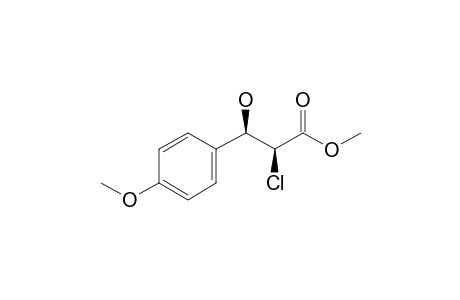 (2S,3R)-2-chloro-3-hydroxy-3-(4-methoxyphenyl)propionic acid methyl ester
