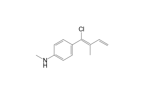 4-(1-Chloro-2-methylbuta-1,3-dienyl)-N-methyl-N-phenylamine