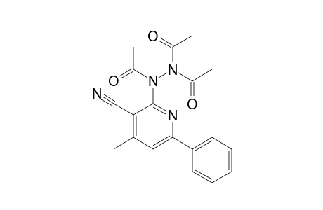 4-METHYL-2-PHENYL-6-TRIACETYL-HYDRAZIDE-5-PYRIDINE-CARBONITRILE