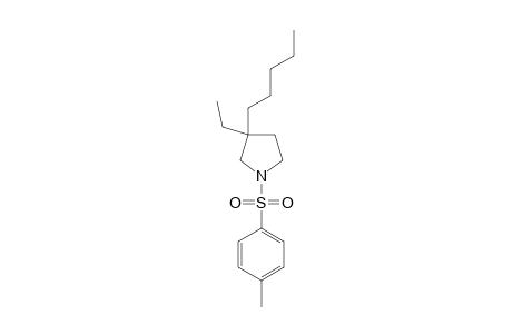 3-ETHYL-3-PENTYL-N-(PARA-TOLYL-SULFONYL)-PYRROLIDINE