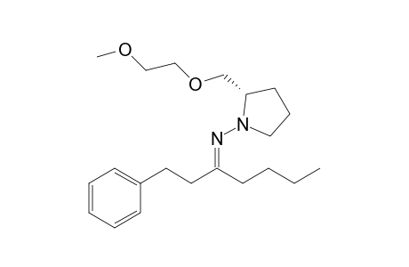 (S)-2-[(Methoxyethoxy)methyl]-1-(1-butyl-3-phenylpropylidenamino)pyrrolidine