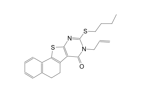 8-allyl-9-(butylsulfanyl)-5,8-dihydronaphtho[2',1':4,5]thieno[2,3-d]pyrimidin-7(6H)-one