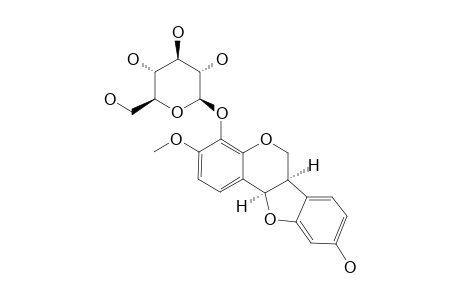 PTEROCARPAN-8-O-GLUCOPYRANOSIDE
