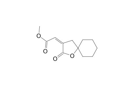 Acetic acid, (2-oxo-1-oxaspiro[4.5]dec-3-ylidene)-, methyl ester, (Z)-