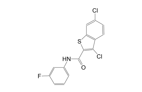 3,6-dichloro-N-(3-fluorophenyl)-1-benzothiophene-2-carboxamide