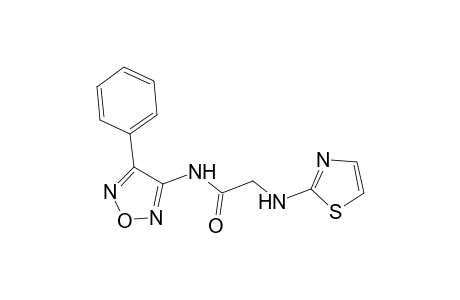 Acetamide, 2-(2-thiazolylamino)-N-(4-phenyl-3-furazanyl)-