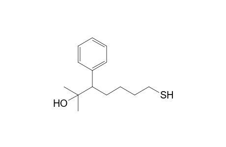 7-Mercapto-2-methyl-3-phenyl-2-heptanol