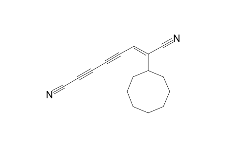 1,6-Dicyano-1-cyclooctyl-1-hexene-3,5-diyne