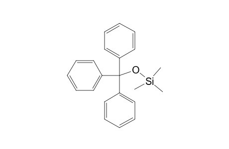 (CH3)3SI-O-C(C6H5)3