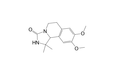 8,9-Dimethoxy-1,1-dimethyl-2,5,6,10b-tetrahydroimidazo[5,1-a]isoquinolin-3-one