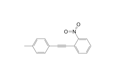 1-Nitro-2-[2-(p-tolyl)ethynyl]benzene
