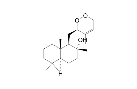 2-Naphthalenol, 1-[(3,6-dihydro-4-methyl-1,2-dioxin-3-yl)methyl]decahydro-2,5,5,8a-tetramethyl-, [1R-[1.alpha.(R*),2.beta.,4a.beta.,8a.alpha.]]-