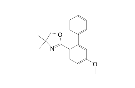2-(2-Phenyl-4-methoxyphenyl)-4,4-dimethyl-2-oxazoline