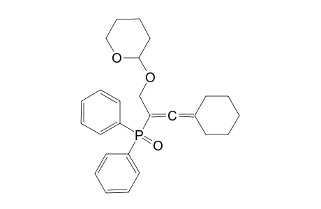 2-(3-CYCLOHEXYLIDENE-2-DIPHENYLPHOSPHINOYL-ALLYL-OXY)-TETRAHYDRO-2H-PYRAN