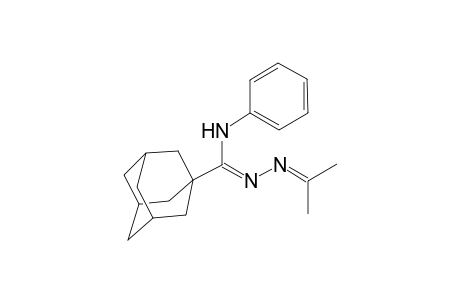 N1-(1-Methylethylidene)-N3-phenyl-1-adamantanecarboxamide hydrazone