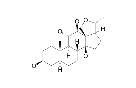 18,20-EPOXY-DEACYL-CONDURANGOGENIN-C