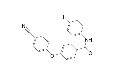 4-(4-Cyano-phenoxy)-N-(4-iodo-phenyl)-benzamide